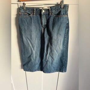 Gap Denim Skirt